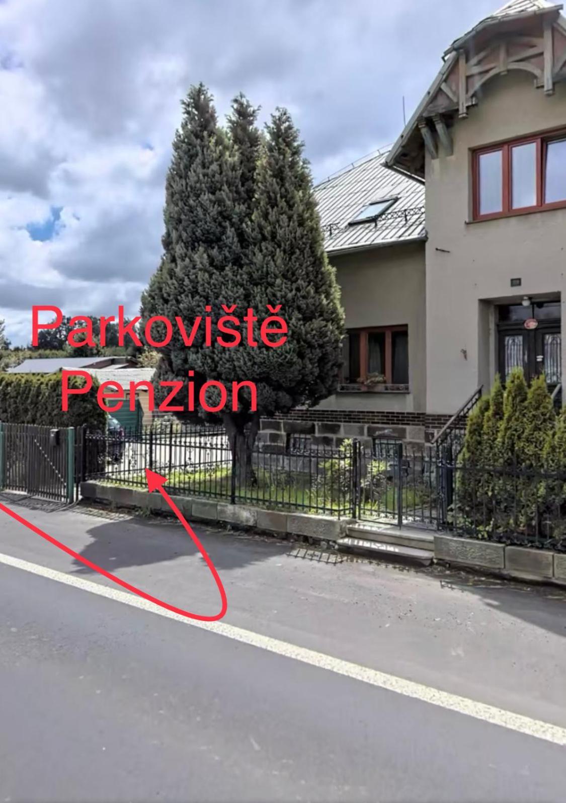 Penzion U Lastuvku Sluknov ภายนอก รูปภาพ
